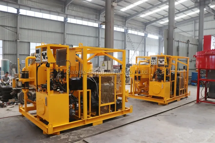 Gaodetec GGP400/700/80/100DPI-D Cement Grout Mixer Equipment for Slurry Preparation Grouting